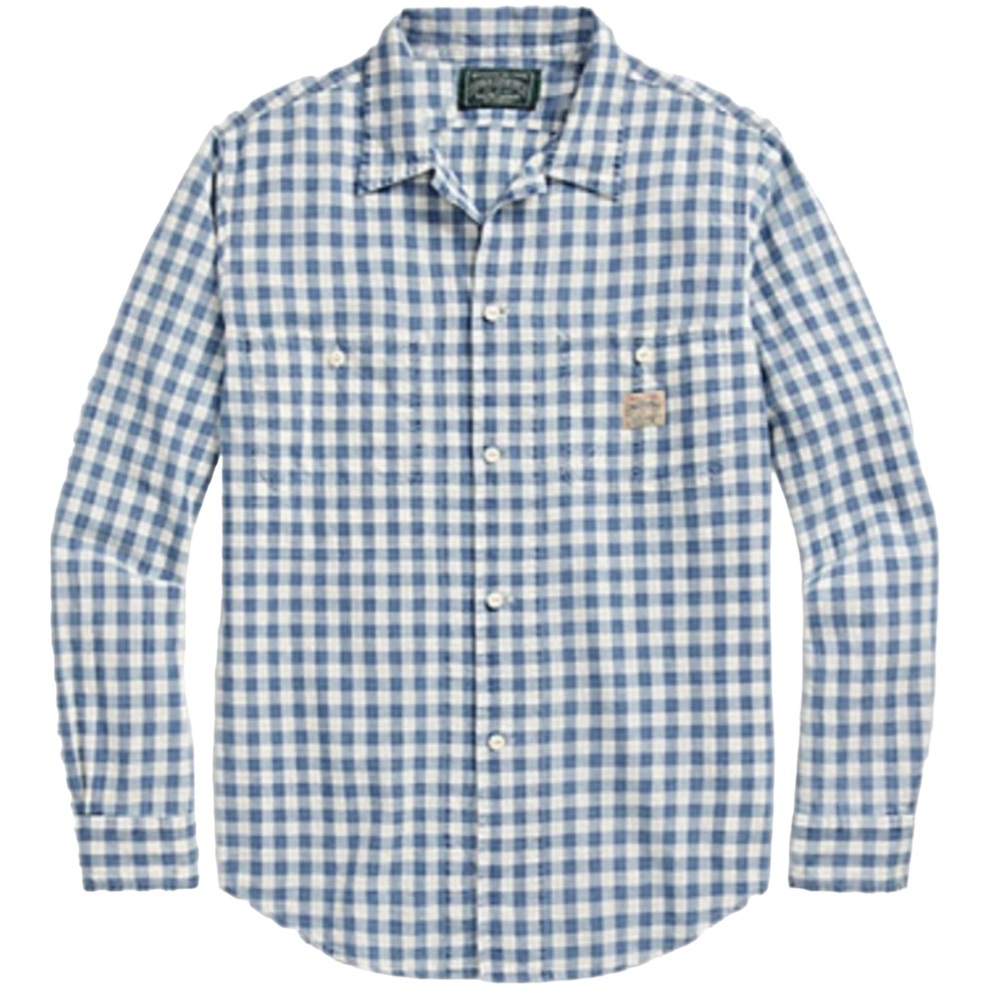 Polo Ralph Lauren Classic Fit Gingham Work shirt Men’s Small NWT